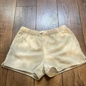 Abercrombie Kids green lounge shorts